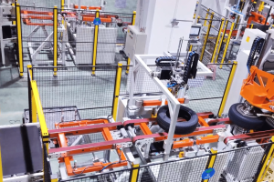 輪胎動平衡自動運行整線